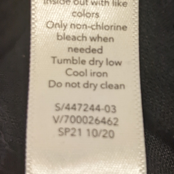 Athleta - Cabo Linen Wide Leg Pant 447244 | Size 12 | Black Charcoal - Picture 6 of 7